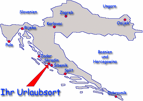 Nationalpark Wasserfälle Krka
