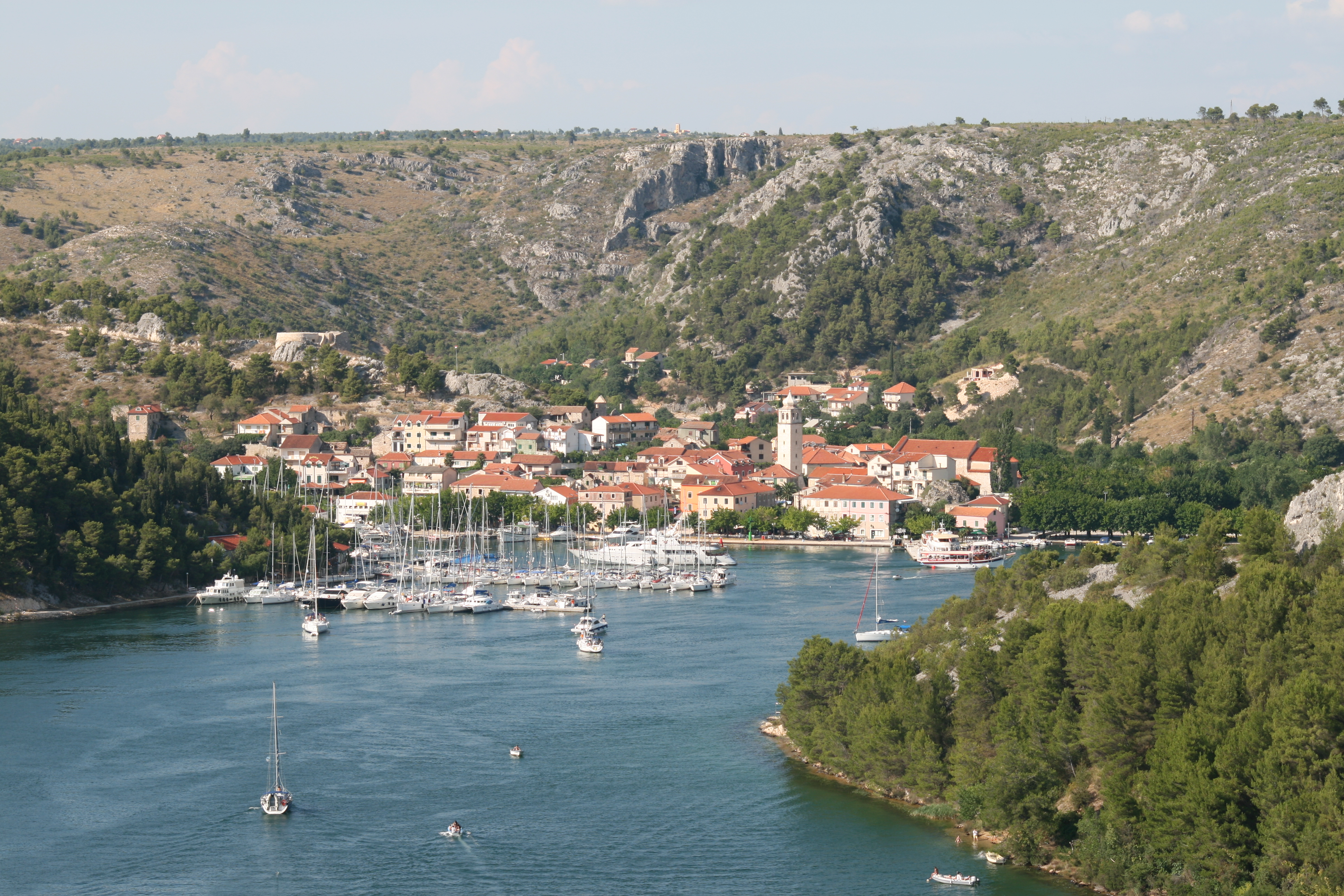 Skradin unsere kleine Stadt